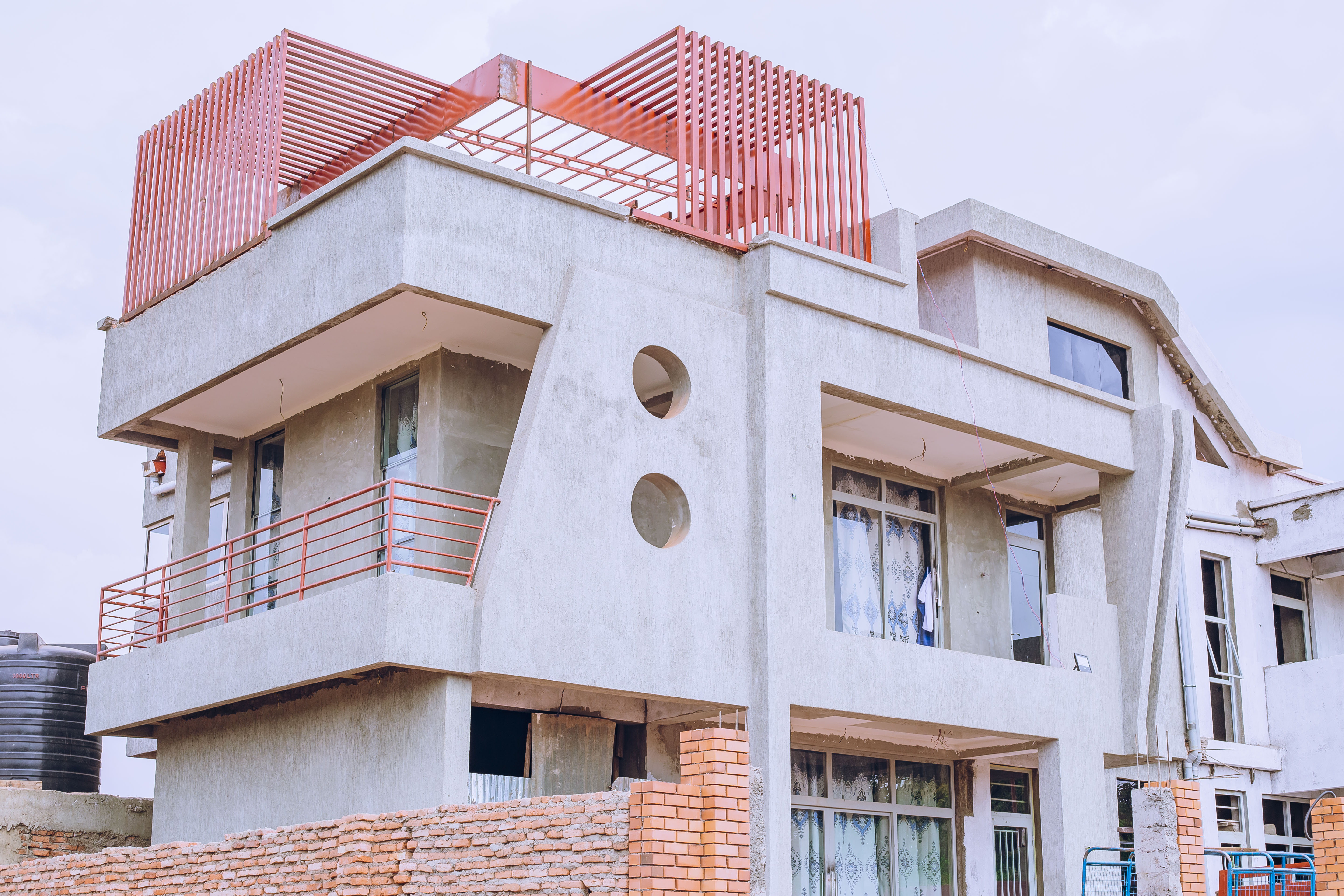 G+1 twin residential house